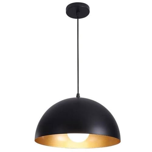 Lámpara de araña industrial para renovar techos altos con metal negro regulable en altura