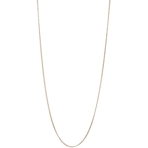 Fossil Collar de Acero Inoxidable Oro Rosa con Charms Cover