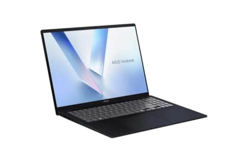 ASUS Vivobook 16 M1607KA, Ordinateur Portable 16 Pouces, AMD Ryzen AI 7 350, 16 Go DDR5, SSD 512 Go, Windows 11, Bleu