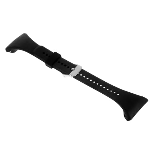 ELAYARD Correa De Reemplazo De Plástico Para Reloj Inteligente Banda Rápida y Ligera Compatible y Cómoda Color Negro
