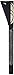 L'Oreal Paris Makeup Infallible Flash Cat Eye Waterproof Liquid Eyeliner, Black, 0.44 oz.