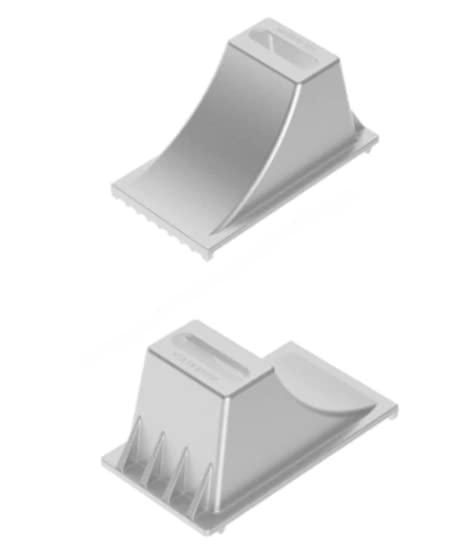 Belgrade Parts & Service, Inc. Aluminum Wheel Chock Pair (Cross Reference to Buyers WC1588)