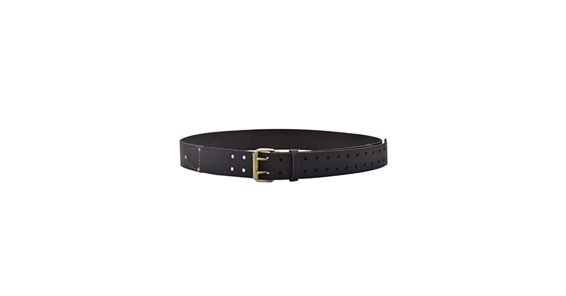●DOFFJASON● Simple Frame Hard Leather Belt DJ23FWCBT009BLK Style n Craft - 2