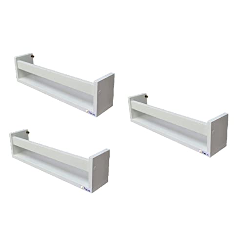 Prateleira Revisteiro de parede para livros infantil 3 peça