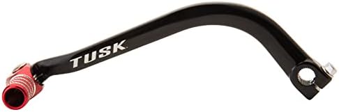 Tusk Folding Shift Lever Black/Red Tip Compatible with Honda TRX 250X 2009-2026/TRX 250 Recon 2005-2026 image 4