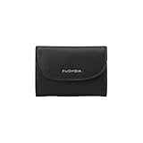 100% POLYURETHANE Fuchsia - Portefeuille FEMME Arton noir