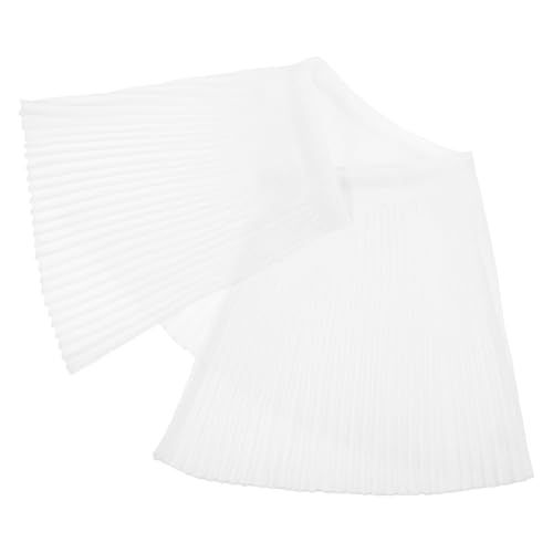 Capa impermeable blanca para barbería ajustable para peluquería miniatura 1