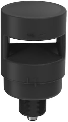 Banner Engineering TL70ALQ Tower Light, black housing with audible indicator