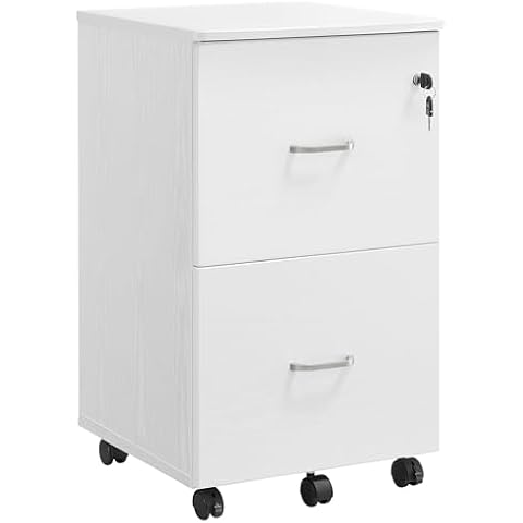 VASAGLE Caisson Mobile Blanc LCD027W46 Cover