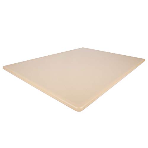 Thirteen Chefs Cutting Boards for Kitchen - 20 x 15 x .5" Brown Color Coded Plastic Cutting Board with Non Slip Surface - Dishwasher Safe Chopping Board