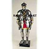 Medieval LARP Knight Wearable Full Suit of Armor