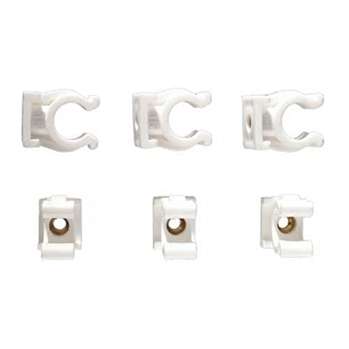 Cornat TP560203 Rohr-Clips einfach für 15 mm, 25 Stück