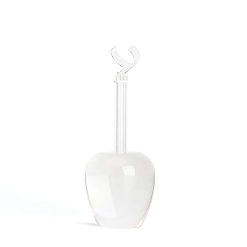 Liergou Colgante de joyería El Soporte de exhibición de acrílico de la joyería Baja para cuelga los Pendientes Que cuelga el Estante (Color : Clear, tamaño : 3 * 12.5cm)
