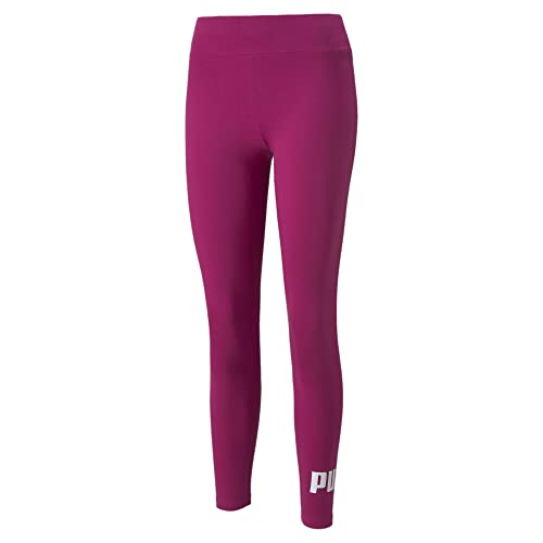 PUMA Leggings Logo Ess (S), Collant Donna, Fucsia
