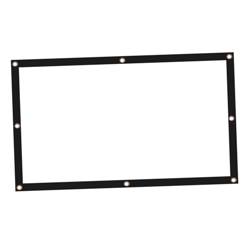 Pantalla de proyector portátil y plegable de 84 pulgadas para instalar en minutos