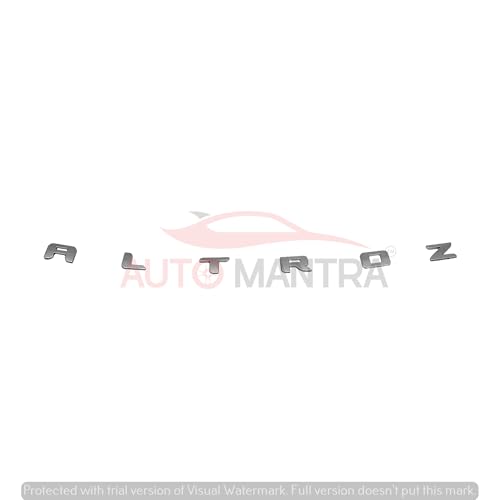 Image of AlTROZ Self Adhesive | Metal Sticker Logo Badge 3D Emblem Car Sticker