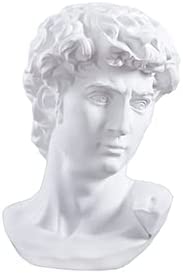 Lkxharleya 6 Inch Classic Greek Michelangelo David Bust Statue Replica Sculpture Figurine For Artist #TOP2
