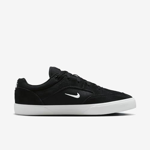 Nike SB Malor Skate Shoes Black - White - Black3