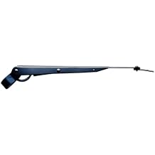 Marinco 33070A Wiper Arm, Deluxe Black Stainless Steel Single, 18"-24" Adjustable