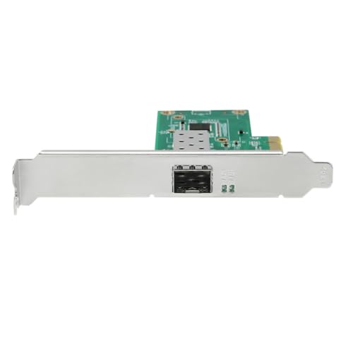 Adaptador de Red PCIe Gigabit SFP con Puerto RJ45 Compatible con Chipset I210, Tarjeta LAN de Fibra de Puerto Único con Interfaz LC para Escritorio y Servidor, Ethernet de Alta Velocidad miniatura 5