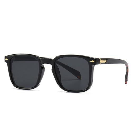 Lunettes de soleil carrées pour flâner en ville protection UV400 et style vintage chic