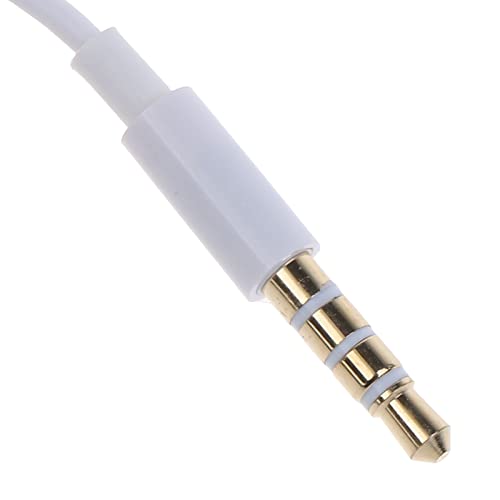 Auriculares estéreo con tubo de aire y micrófono 3.5mm miniatura 7