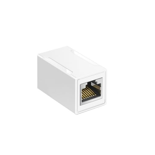 Image of Compactly Gigabit RJ45 Coupler Networking Extender for Easy Installation