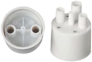 Dental DCI International Vacuum Canister Type A Canister & Accessories 2 1/8”Complete Set Canister, Lid, Adappter, Plug, O-Ring (Complete Set)