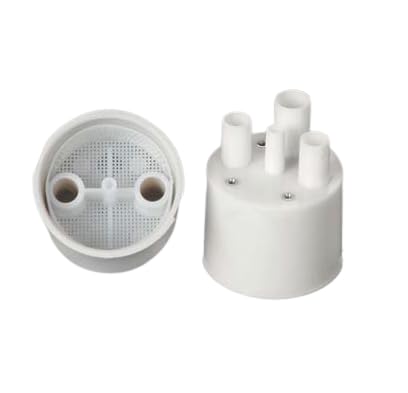 AmeriCan Goods Dental Canister Type A Complete Set 2 1/8' Canister, Lid, Adapter, Plug, O-Ring (Beige)