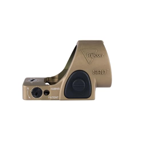 Image of OPMOD Trijicon SRO Sight Adjustable LED 1.0 MOA Red Dot, Coyote Brown, 2500021