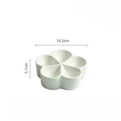 YLCYDLYU Teller Set Hotelrestaurant Keramikplatte Geschirr Snackteller-5,5 Zoll.-A