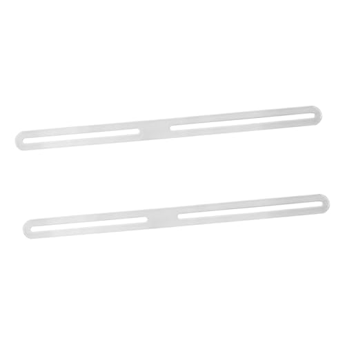 KONTONTY Piastra Di Riparazione in Acciaio Inossidabile Piccola Per Recinzione E Cassetta Postale Fornitura Per Giardino Installazione Facile E Resistente Alle Intemperie