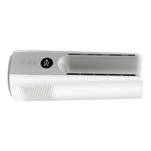 Ventilateur sans pales moteur double oscillation automatique 9 vitesses minuterie 9H bureau USB