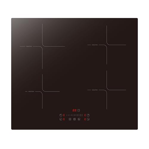 PKM Placa de inducción IN4-SA | Vitrocerámica | Control táctil | Función Booster
