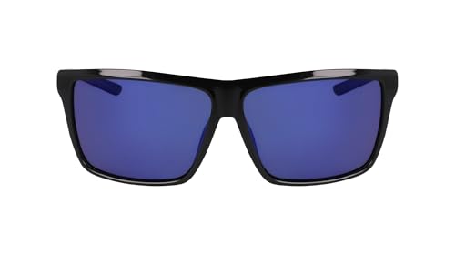 Columbia Men's Sunglasses C572SP TIMBER POINTE - Black/Blue Mirror with Blue Mirror Lens