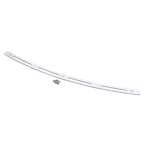 Bid4Ze Chrome Metal 4-Slot Pattern Windshield Windscreen Trim Cnc Slotted Windshield Trim For Harley Touring Electra Glide Street Glide Ultra 1996-2013 #TOP17