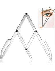 ATOMUS Eyebrow Stencil Positioning DIY Ruler Calipers Microblading Supplies Shaper Ruler Permanent Makeup