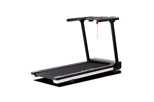 アルインコ(ALINCO) ランニングマシン 折りたたみ コンパクト kinomap対応 時速1-16km ワンタッチ調節ボタン プログラム機能 傾斜角度15段階調節 マット キャスター タブレットトレー 心拍測定 組立不要 電動ルームランナー ウォーキングマシン 家庭用