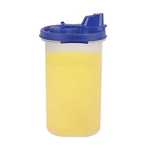 Image of Cutting EDGE 585 ML Smart Slim Oil Dispenser Airtight Dark Blue (Set of 1) | BPA free food grade plastic material, recommended for storing oil, vinegar, Water, sauces, juice, kitchen Storage