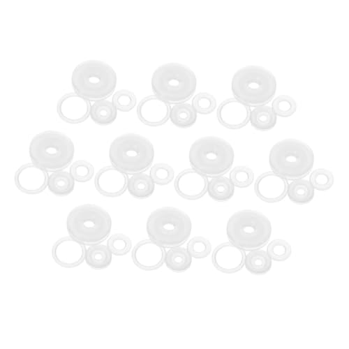Anillos de sellado de silicona SECFOU, 10 unidades, repuestos para ollas eléctricas a presión miniatura 1