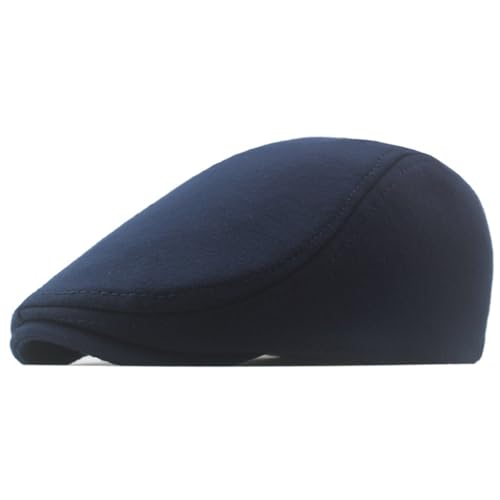 Adjustable Newsboy Cap Tweed Beret Wind Duck Tongue Cap Forward Cap