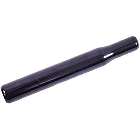 Discount Black Steel Seatpost 28.6mm 200mm Cover