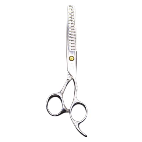 VICASKY 1Pc Professional Stainless Steel Hair Scissors Haircut Tool for Salon and Home Use and Durable Barber Shears for Smooth Cutting Suitable for All Ages