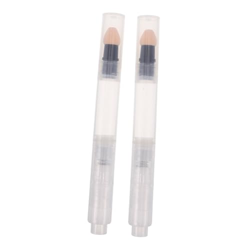 GALPADA 2 Piezas Aplicador Recargable para Maquillaje Unidades Bolígrafo Prensador con Esponja para Brillo Labial Base Líquida Corrector y Rubor Compacto y Portátil para Mujer para Viaje y