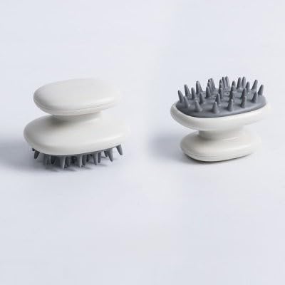 Novo Baby Hair & Scalp Massager Brush with Oil/Shampoo Compartment & Soft Silicone Bristles | Head Massager for Scalp Massage | Hair Massager for Hair Growth | Dandruff Removal Tool for Men & Women (Cream) Novo Baby Hair & Scalp Massager Brush with Oil/Shampoo Compartment & Soft Silicone Bristles | Head Massager for Scalp Massage | Hair Massager for Hair Growth | Dandruff Removal Tool for Men & Women (Cream)