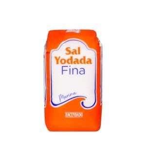 Sal yodada fina Hacendado Paquete 1 kg Pack 2