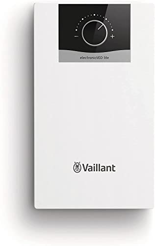 Vaillant elektronischer Durchlauferhitzer, VED lite 11-13/1 L U, druckfest, 11-13kW, 400V, gradgenaue Auslauftemperatur, stufenlos einstellbar, Untertischgerät, 0010044426, [Energieklasse A]