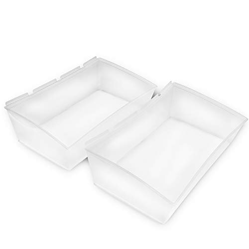 Proslat 3240 Probin Storage Bin Designed for PVC Slatwall, X-Large, 2-Pack