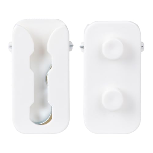 Yiju 2 Pieces Horse Jumping Competition Breakaway Jump Cups Adapters for Equestrian Obstacles, Secure Locks Sturdy latches