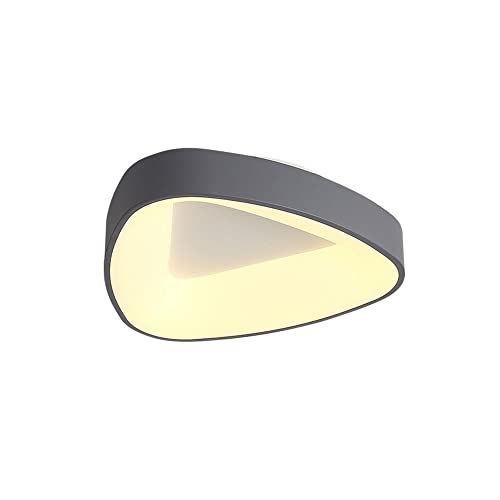 Plafonnier LED moderne 38W dimmable pour chambre salon et couloir